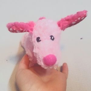 XOXO Pink Stuffed Dog